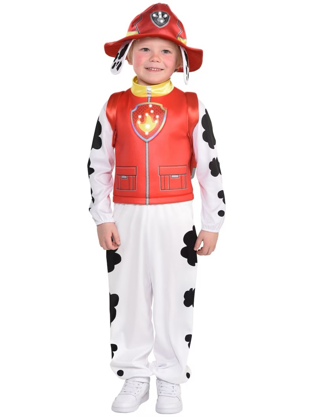 BRAND NEW boy youth paw patrol marshall light up halloween costume size 2T & S